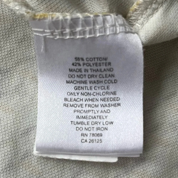 Ashworth Golf Co. Men’s Beige/Yellow Retro Polo Shirt - *L? (no size tag) - VGUC - Picture 5 of 8